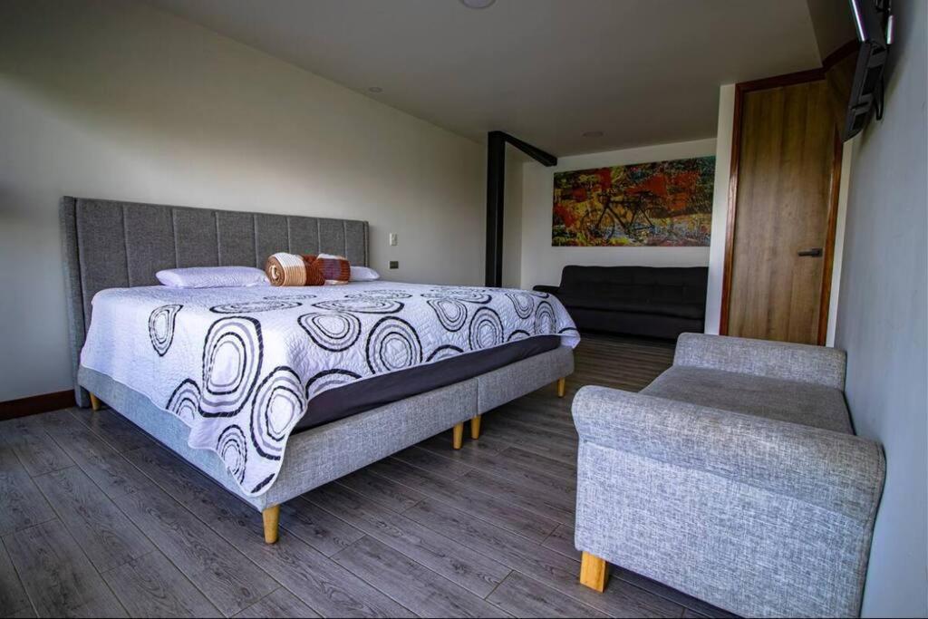 Sky House Cabana Guatape La Pradera  Exteriör bild