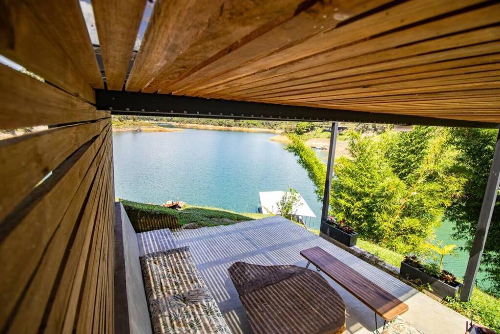 Sky House Cabana Guatape La Pradera  Exteriör bild